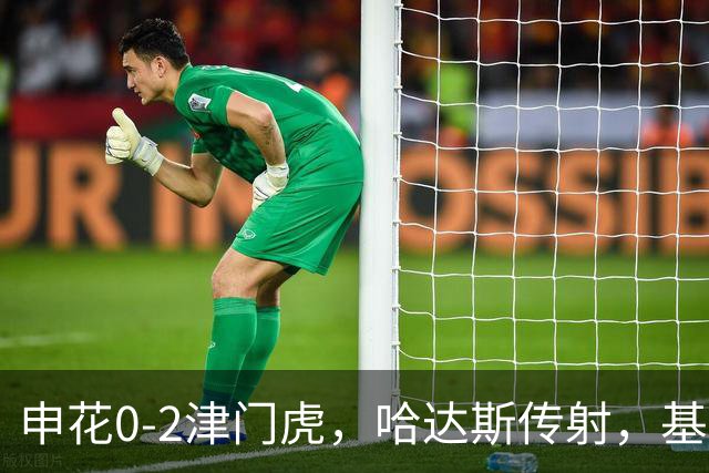 申花0-2津门虎，哈达斯传射，基莱斯建功，比赛因暴雨中断近一小时